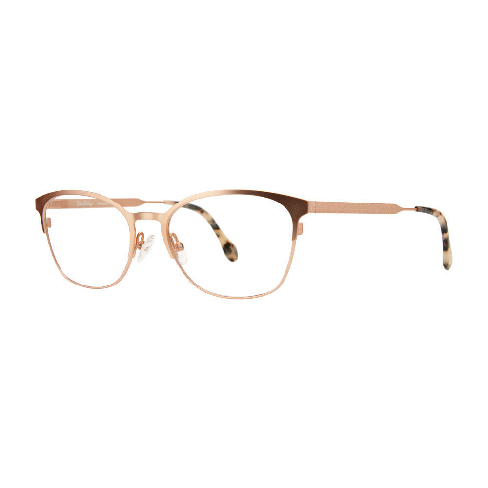 Lilly Pulitzer Caden Eyeglasses Rose-Gold 52mm